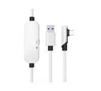 Cavo USB Universale VR Link per Meta Quest 3S/3/2 e Visore VR 4, Cavo di Trasferimento Dati e Ricarica Rapida, Lunghezza 4,8 M (16 Piedi).