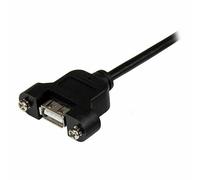Cavo USB Startech USBPNLAFAM1 USB A Nero