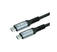 Value Cavo USB4 Gen3x2 C-C M/M 40 Gbit/s 240 W 0,8 m Nero