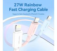 Cavo USB Vention LAKBF da tipo C a Lightning 27 W 3 A 480 Mbps 1 m Nero