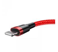 Cavo USB verso Lightning Baseus Cafule 0,5 m Rosso 2,4 A