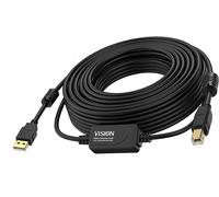 Cavo USB VISION TC 10MUSB+/BL/2