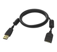 Cavo di estensione USB 2.0 - VISION - TC-2MUSBEXT-BL - 2 m - USB-A (F)USB-B (M) - Connettori placcati in oro