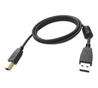 Cavo USB Vision TC 3MUSB/BL 3 m USB A a USB B 2.0 Nero
