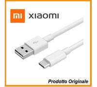 Cavo USB Xiaomi originale USB-A/USB TYPE-C 1 MT Bianco