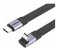 Cavo USB4-2.0 Roline 80 Gbit/s 240W USB-C a C da 0,80 m