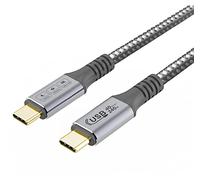 Cavo USB4 Thunderbolt 4 40Gbps 8K video e ricarica 240 W Cavo USB C completo compatibile con Thunderbolt 3 per MacBook Pro iPad Galaxy S22 Mac Mini M1 SSD esterno eGpu (1,5 m)