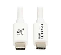 Cavo USB4 Tripp Lite U521-1P0M-WH 1 m USB-C a USB-C 40 Gbit/s Bianco
