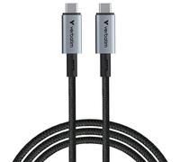 Cavo USB4 USB-C Sincronizzazione E Carica 240W, 1.2m Nero - 31847