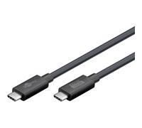 Cavo USB4 Versione 2.0, connettore USB-C > connettore USB-C, 80Gbit/s Nero