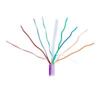 Cavo UTP Cat 6 OFC 100% rame - 305m - Ø24 AWG (0.53mm)UV-UTP6-300-BC24AWG-B2CA-R