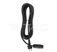 Cavo V-tac per Micro Inverter 5 metri nero - 11739