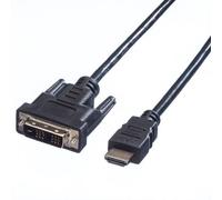 Cavo VALUE DVI, DVI (18 1) - HDMI, M/M, 1,5 m