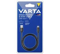 Cavo Varta Speed Charge & Sync 57944 USB Tipo C 1 Metro Supporta USB 3.0 NUOVO