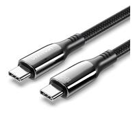 Cavo Vention CTKBH da USB-C a USB-C 2.0 5A 100W 2m in cotone intrecciato nero