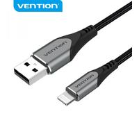 Cavo Vention da USB-A a Lightning - 2 m - 2,4 A - 15 W - 480 Mbps - MFI - Colore grigio NEW