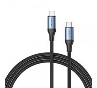 Vention Cable Cavo USB-C TAVHF USB 4.0 USB-C maschio a USB-C maschio 5A 1 m Grigio cotone intrecciato