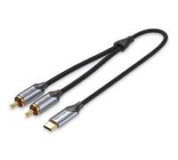 Cavo Vention USB-C a 2 RCA 1.5m Jieli AC1297A Cavo Audio Alta Fedeltà Cavo Vention USB-C a 2 RCA 1.5m Jieli AC1297A Cavo Audio Alta Fedeltà