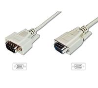 Cavo vga 1,8mt m/m colore beige