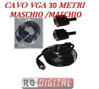 CAVO VGA 30 METRI MASCHIO MASCHIO PER MONITOR TV PC 30 MT VGA/VGA LINQ MM300
