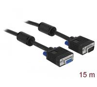 CAVO VGA DELOCK 15m VGA Cable