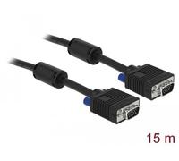 CAVO VGA DELOCK 15m VGA Cable