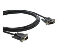 Cavo VGA Kramer 3 m Maschio-Maschio Nero 15 pini HD Micro