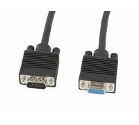 lanberg Cable VGA Macho HEMBRA FERRITA 5 M