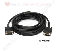 CAVO VGA MONITOR TV PC DA 1.80/3.0/5.0/10.0/15.0/20.0/30.0 METRI M/M