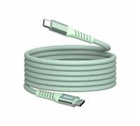 Verbatim Sync & Charge 100 W USB C a USBC Cavo 120 cm Verde per iPhone 16 15 Pro Samsung Galaxy S23 S22 Pixel 7 iPad Pro MacBook Air Tablet Cavo di ricarica rapida USBC intrecciato robusto,