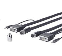 VivoLink Cavo VGA PROVGASCW10 10 m (D-Sub) Nero
