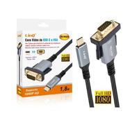 CAVO VIDEO ADATTATORE DA TYPE-C A VGA AD ALTA DEFINIZIONE 1080P 1,8MT TPC-VVGA18
