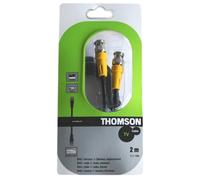 Cavo Video Audio BNC Thomson 2M 75 Ohm Cavo Coassiale TV Plasma Mixer