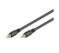Goobay 50339 Cavo di Collegamento Audio Digitale Coassiale, RCA S/PDIF, a Doppia Schermatura, 20m Lunghezza del Cavo