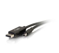 Cavo video - C2G - Mini DisplayPort / DisplayPort - 2m - Connettori M/M - Nero
