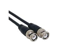 Cavo Video CCTV GP239 BNC Maschio A Maschio Nero RG58 50 Ohm 15 Metri