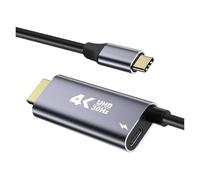 Cavo Video Di Tipo C Da 1,8 M Compatibile Con USB C A HDMI 4K 30Hz/60Hz Con Ricarica PD Da 100 W For Display, Interruttore, TV, Telefono, Laptop, Tablet(4K30Hz)