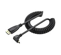 Cavo video HDTV con connettore a molla, adattatore da maschio a maschio, 4K 60Hz, supporto 1080P per HDTV e laptop, multicolore.