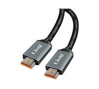 Cavo HDMI 2.1 8K 120Hz Ultra HD con Ethernet Lunghezza 1.5m HD-8K15 LinQ Nero