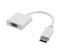 MCL CG-294C cavo di interfaccia e adattatore Displayport M VGA FM Bianco