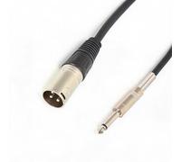Cavo XLR, 6,35mm TRS a XLR Maschio per Microfono Audio, Linea di Interconnessione a Segnale Bilanciato per Palco, Attrezzatura DJ, Sistema di Altoparlanti (XLR Femmina 3m 10ft)