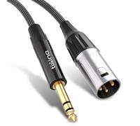 CAVO XLR A JACK 6,35MM TRS BILANCIATO STEREO 2M - CAVO AUDIO PROFESSIONALE
