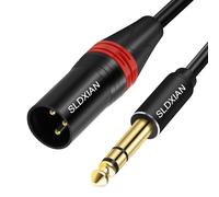 Cavo XLR Maschio A Jack 6.35mm Jack 6,35mm Stereo TRS Bilanciato A XLR (1 M)