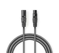 Cavo XLR NEDIS COTG15012GY150 DA XLR /F A XLR /M 15 mt
