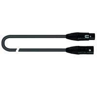 Quik Lok Cavo microfonico JUST/MF-10 SL XLR maschio/femmina Connettori SL Silver 10 m Nero