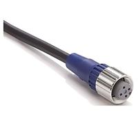 Cavo XS2F-LM12PVC4S10M: per sensori/macchine M12 PIN: 4 connettori dritti da ...