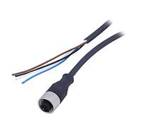 Cavo XZCP1141L2: per sensori/automatici M12 PIN: 4 connettori dritti 2 m TELE...