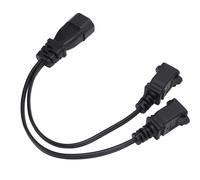 Cavo Y di alimentazione da IEC320 C14 a 2 NEMA 1-15R, lunghezza 30cm