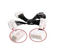 Cavo Y OBD2 16PIN Maschio A Femmina OBD2 16 Pin 1 A 3 Cavo Di Estensione