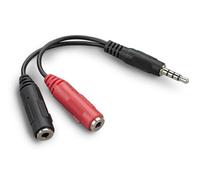Cavo Y Splitter Audio Estensione Femmina 3.5mm A Maschio Stereo 3.5mm